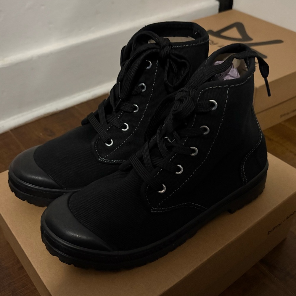 New Kids Black Boots